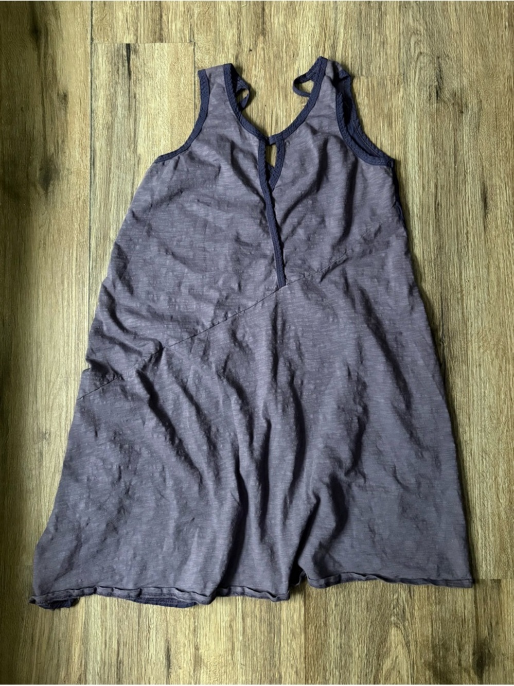 Anthropologie Keyhole Tank Dress Women’s XS Petite Purple Party Cocktail Casual